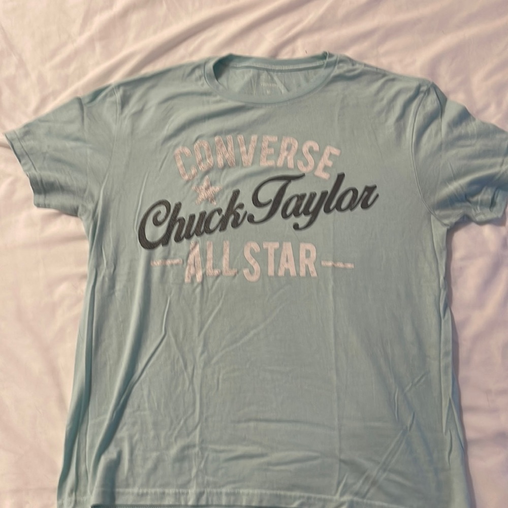 Men’s medium mint converse t-shirt